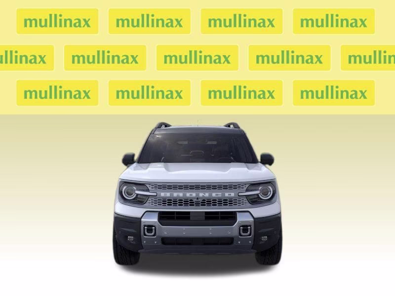 2026 White Metallic Ford Bronco Sport Badlands 4X4 SUV