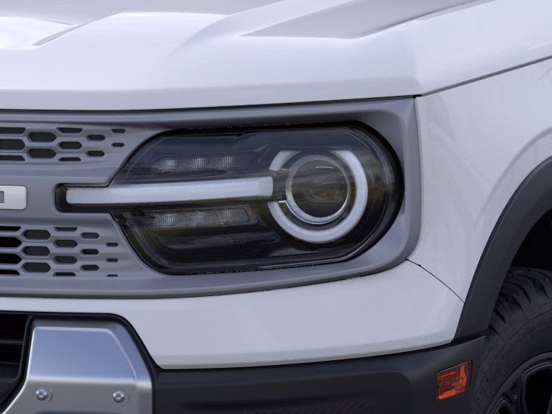 2026 White Metallic Ford Bronco Sport Badlands 4X4 SUV