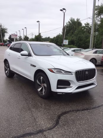 2021 White Jaguar F-PACE P250 S AWD SUV