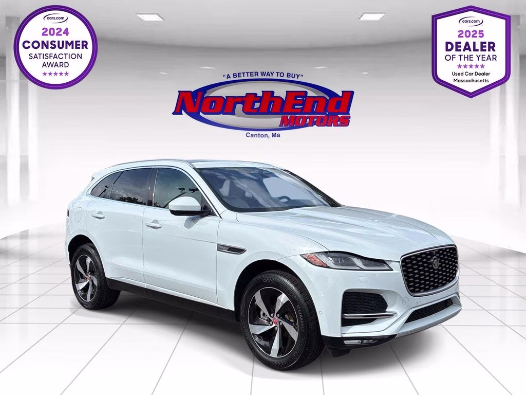 2021 White Jaguar F-PACE P250 S AWD SUV