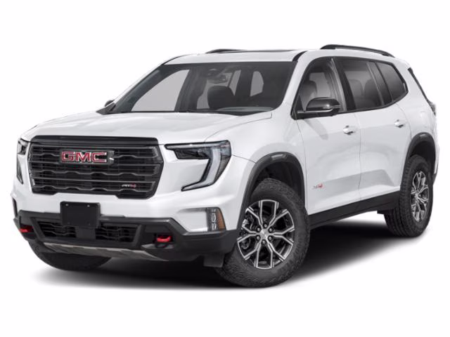 2026 Summit White GMC Acadia AT4 AWD SUV