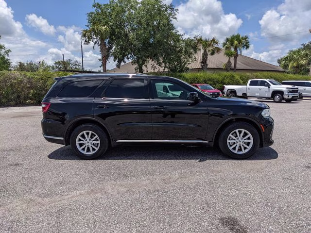 2021 DB Black Crystal Clearcoat Dodge Durango SXT Plus RWD SUV