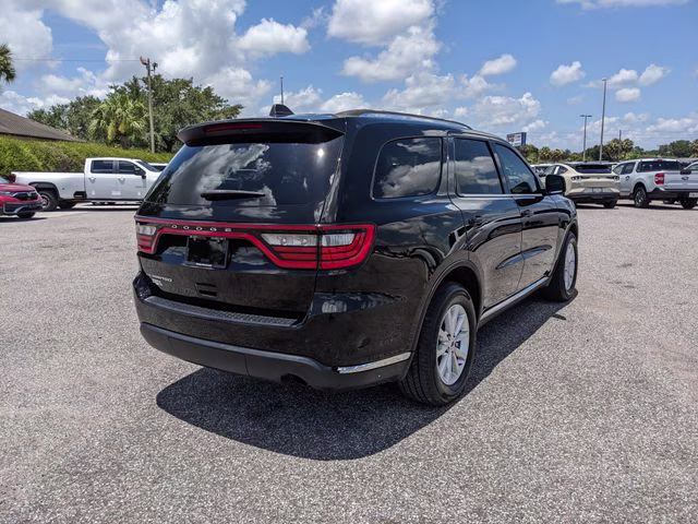 2021 DB Black Crystal Clearcoat Dodge Durango SXT Plus RWD SUV