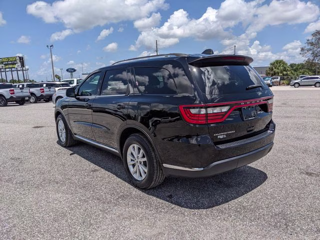 2021 DB Black Crystal Clearcoat Dodge Durango SXT Plus RWD SUV
