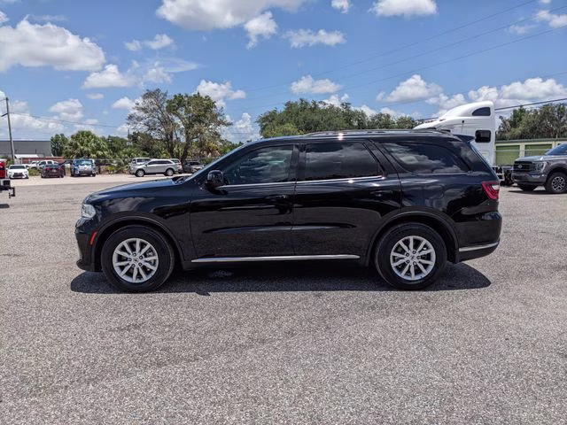2021 DB Black Crystal Clearcoat Dodge Durango SXT Plus RWD SUV