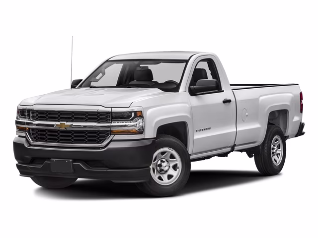 2016 Summit White Chevrolet Silverado 1500 WT RWD Truck