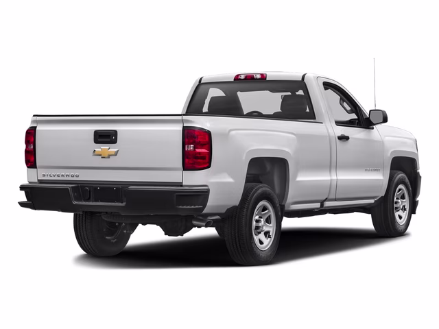 2016 Summit White Chevrolet Silverado 1500 WT RWD Truck