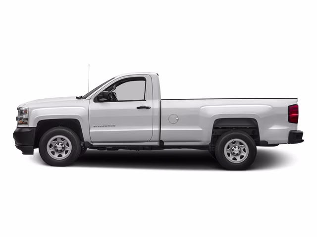 2016 Summit White Chevrolet Silverado 1500 WT RWD Truck