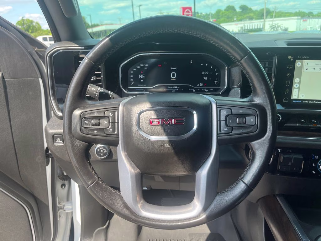 2022 White Frost Tricoat GMC Sierra 1500 SLT 4X4 Truck