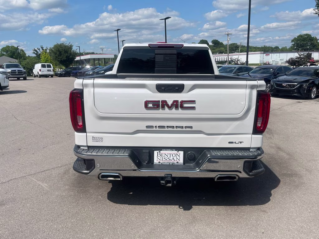 2022 White Frost Tricoat GMC Sierra 1500 SLT 4X4 Truck