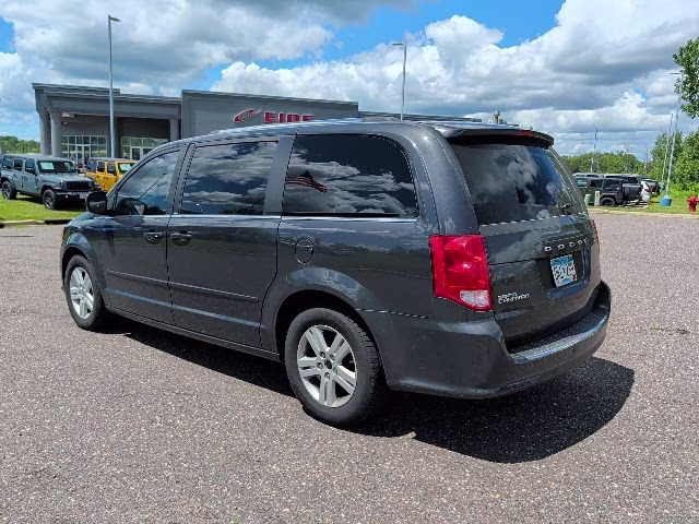 2012 Dark Charcoal Pearlcoat Dodge Grand Caravan Crew FWD Van