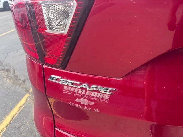 2019 Ruby Red Ford Escape Titanium 4X4 SUV