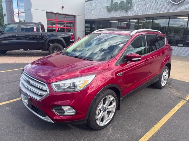 2019 Ruby Red Ford Escape Titanium 4X4 SUV
