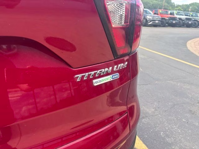 2019 Ruby Red Ford Escape Titanium 4X4 SUV