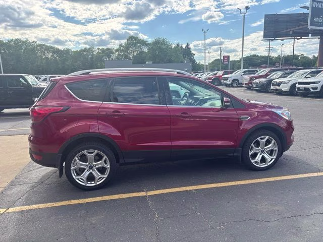 2019 Ruby Red Ford Escape Titanium 4X4 SUV
