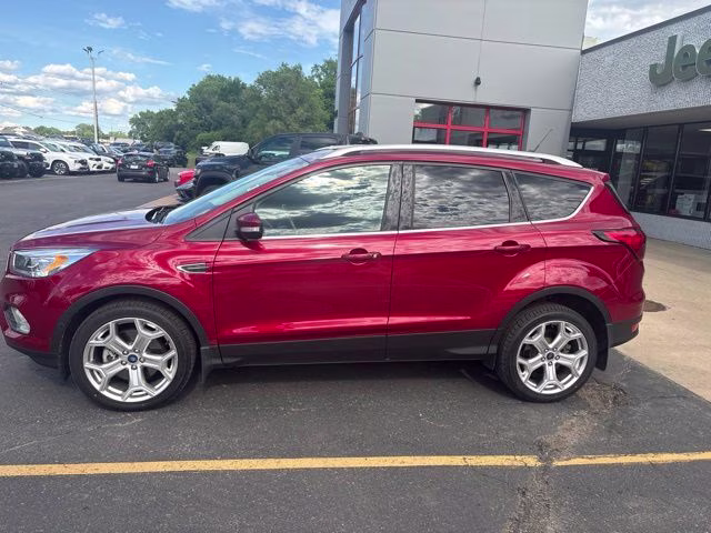2019 Ruby Red Ford Escape Titanium 4X4 SUV