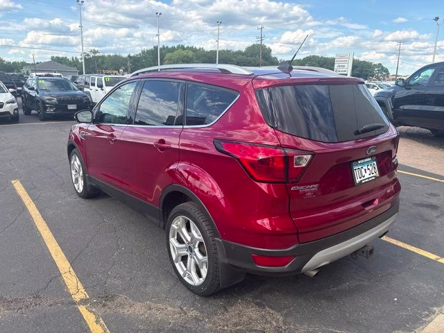 2019 Ruby Red Ford Escape Titanium 4X4 SUV