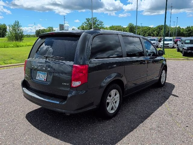 2012 Dark Charcoal Pearlcoat Dodge Grand Caravan Crew FWD Van