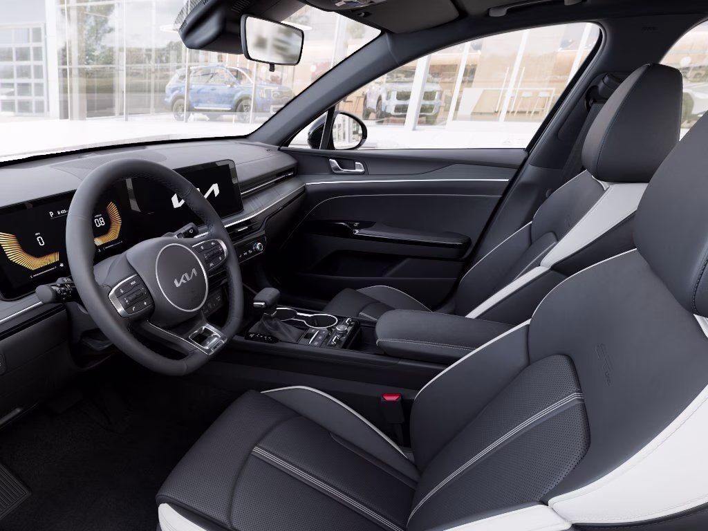 2026 Aurora Black Pearl Kia K5 GT-Line AWD Sedan