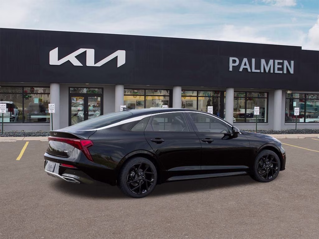 2026 Aurora Black Pearl Kia K5 GT-Line AWD Sedan