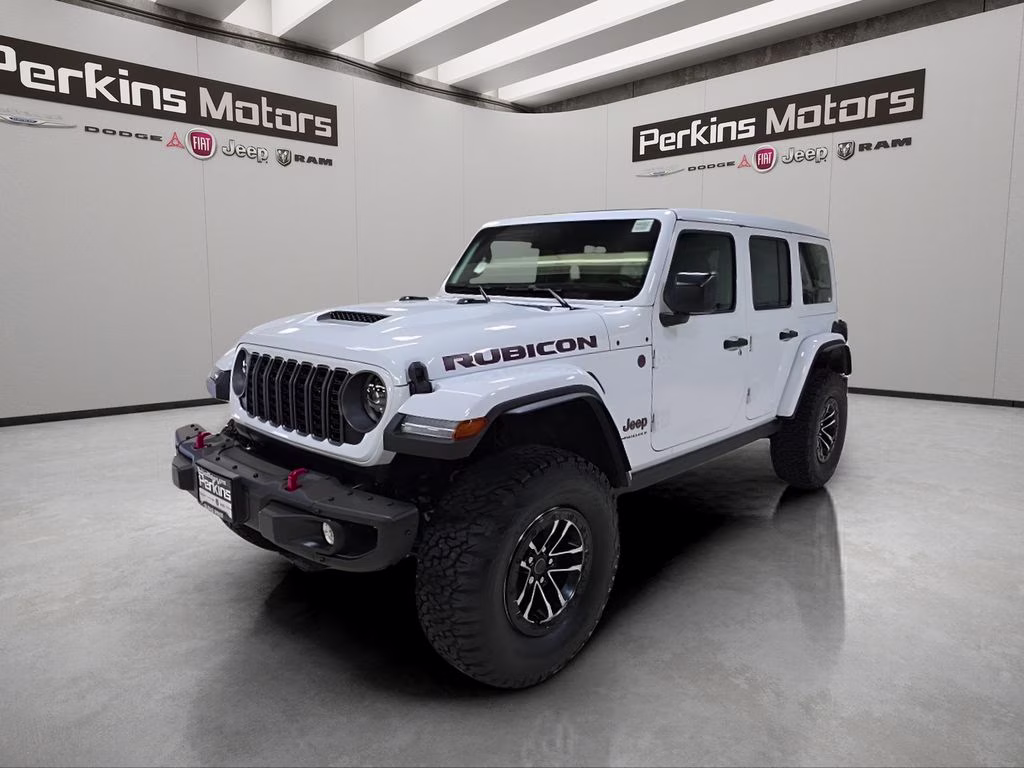 2026 Bright White Clearcoat Jeep Wrangler Rubicon 4X4 SUV