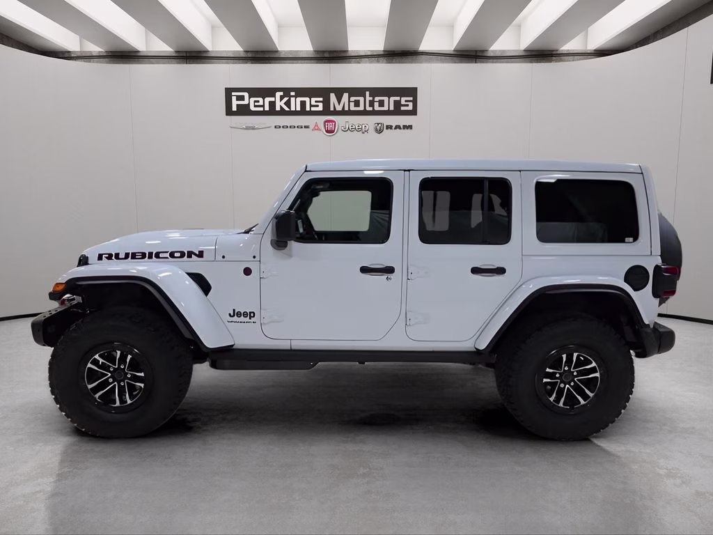 2026 Bright White Clearcoat Jeep Wrangler Rubicon 4X4 SUV