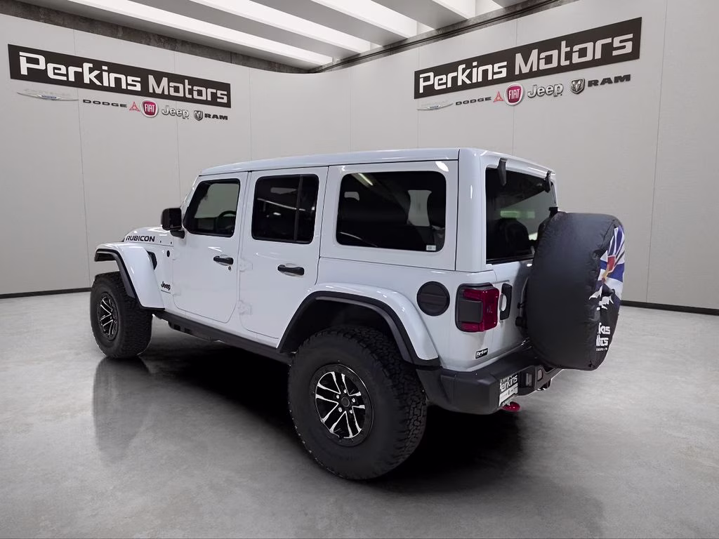 2026 Bright White Clearcoat Jeep Wrangler Rubicon 4X4 SUV