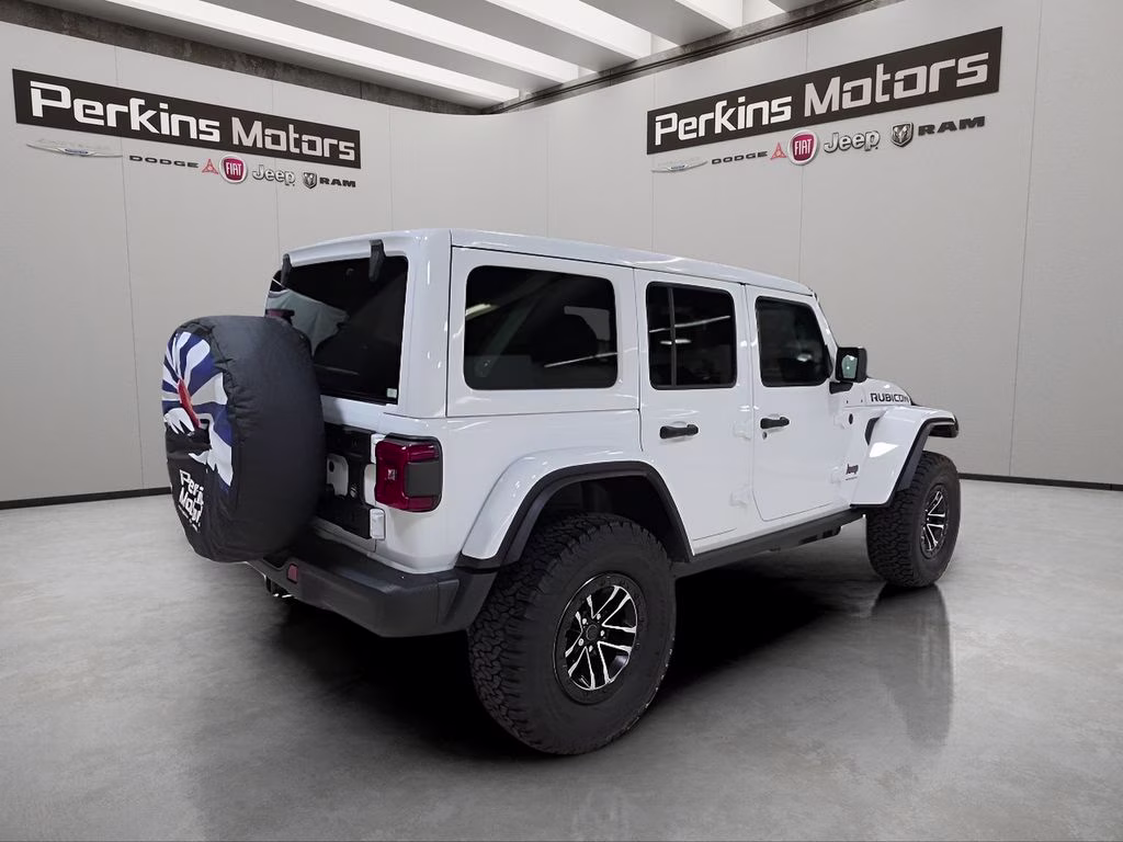2026 Bright White Clearcoat Jeep Wrangler Rubicon 4X4 SUV