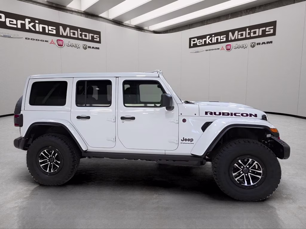 2026 Bright White Clearcoat Jeep Wrangler Rubicon 4X4 SUV
