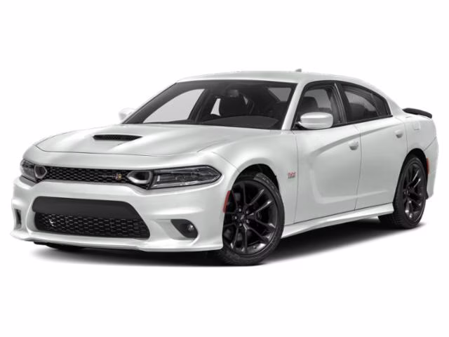 2023 White Knuckle Clearcoat Dodge Charger R/T Scat Pack Widebody RWD Sedan