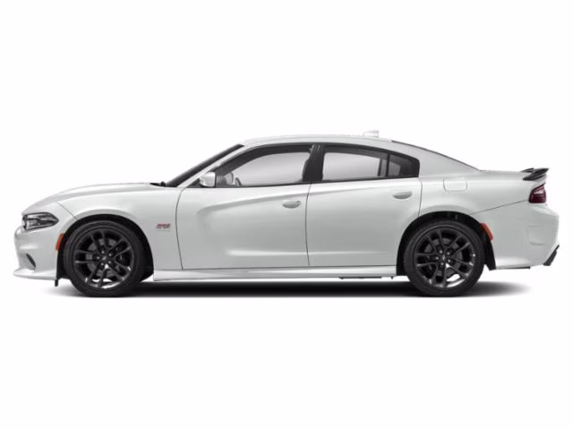 2023 White Knuckle Clearcoat Dodge Charger R/T Scat Pack Widebody RWD Sedan