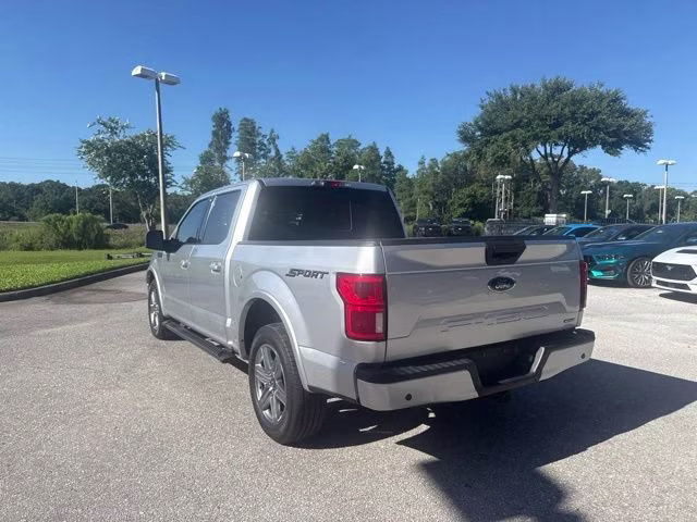 2019 Ingot Silver Metallic Ford F-150 XLT Crew Cab Pickup RWD Truck