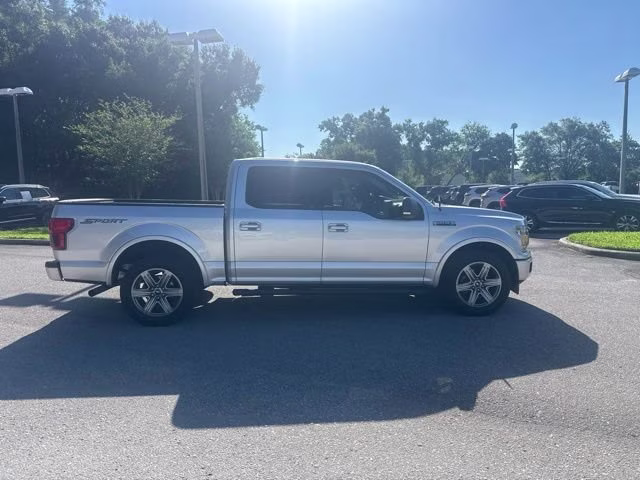 2019 Ingot Silver Metallic Ford F-150 XLT Crew Cab Pickup RWD Truck