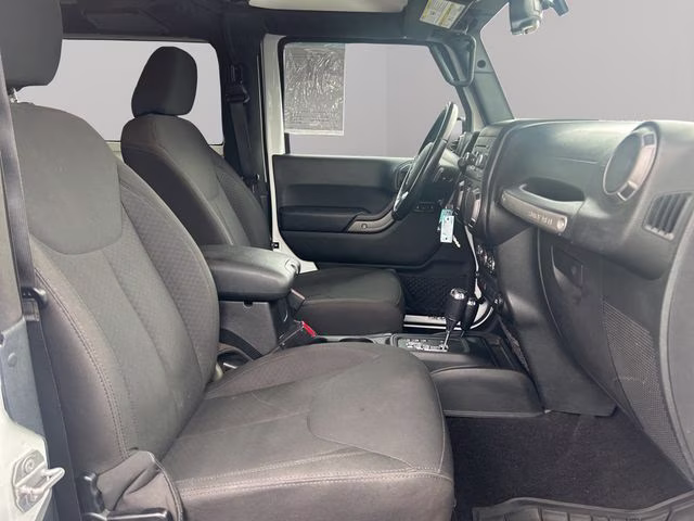 2018 Bright White Clearcoat Jeep Wrangler JK Willys Wheeler 4X4 SUV
