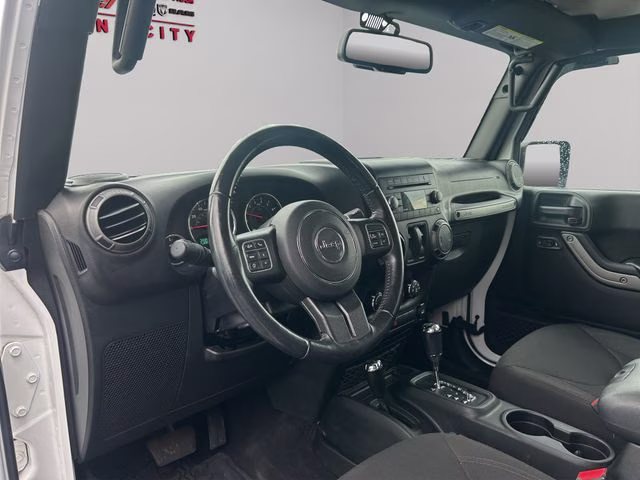 2018 Bright White Clearcoat Jeep Wrangler JK Willys Wheeler 4X4 SUV