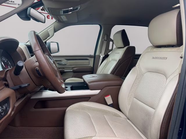 2020 Patriot Blue Pearlcoat Ram 1500 Laramie 4X4 Truck