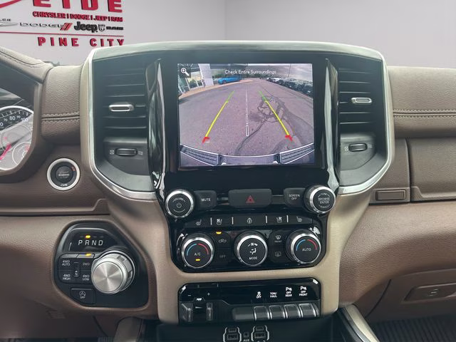 2020 Patriot Blue Pearlcoat Ram 1500 Laramie 4X4 Truck