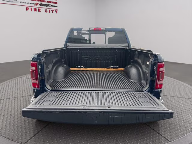 2020 Patriot Blue Pearlcoat Ram 1500 Laramie 4X4 Truck