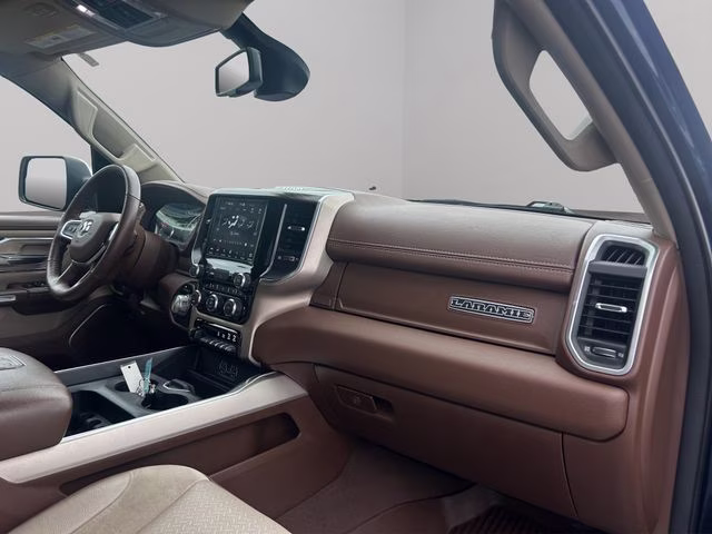 2020 Patriot Blue Pearlcoat Ram 1500 Laramie 4X4 Truck
