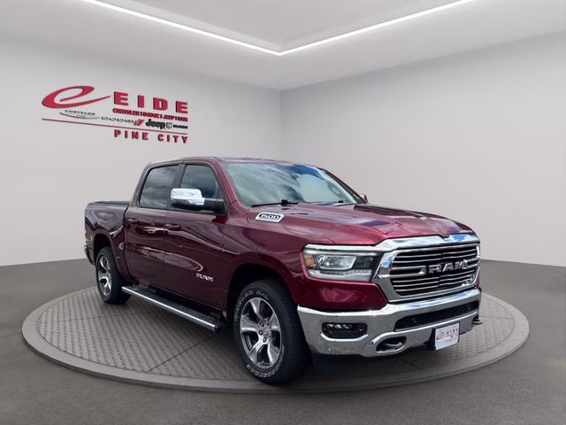 2023 Delmonico Red Pearlcoat Ram 1500 Laramie 4X4 Truck