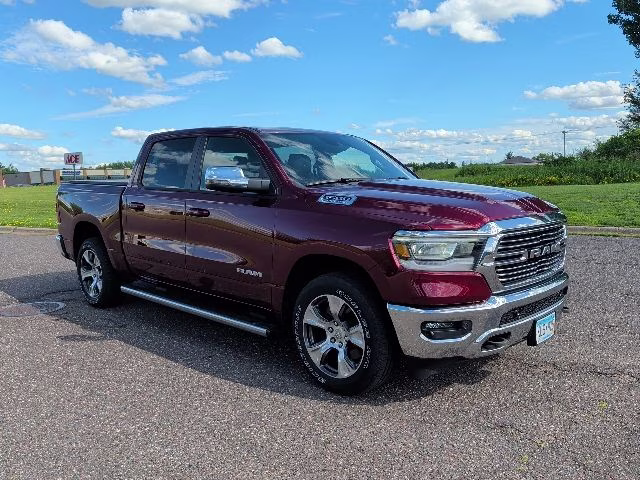 2023 Delmonico Red Pearlcoat Ram 1500 Laramie 4X4 Truck