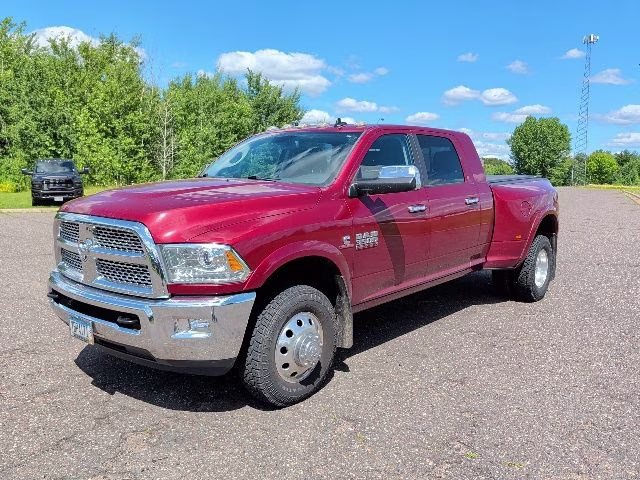 2014 Deep Cherry Red Crystal Ram 3500 Laramie 4X4 Truck