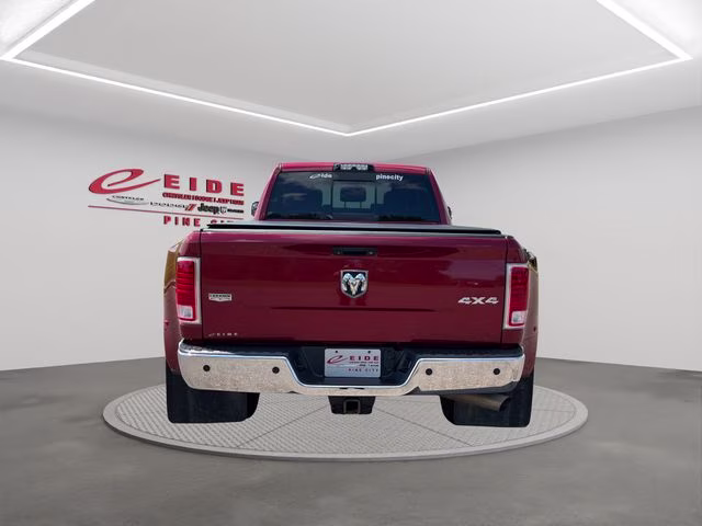 2014 Deep Cherry Red Crystal Pearlcoat Ram 3500 Laramie 4X4 Truck