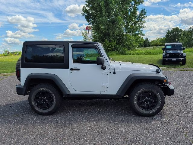 2018 Bright White Clearcoat Jeep Wrangler JK Willys Wheeler 4X4 SUV