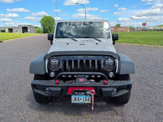 2018 Bright White Clearcoat Jeep Wrangler JK Willys Wheeler 4X4 SUV