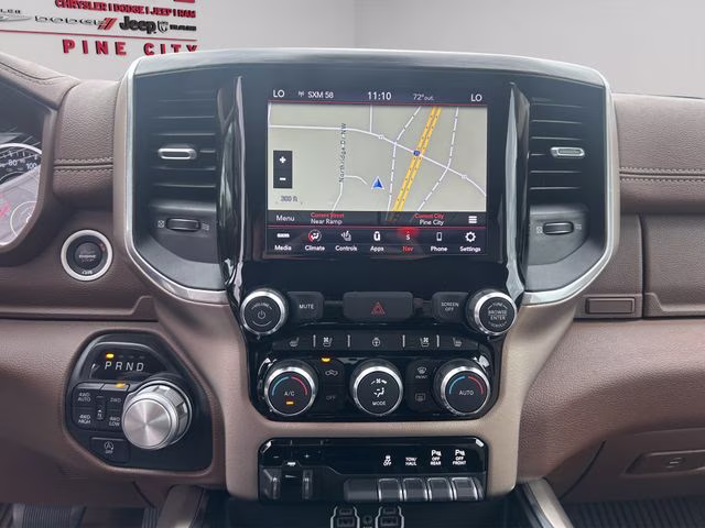 2020 Patriot Blue Pearlcoat Ram 1500 Laramie 4X4 Truck