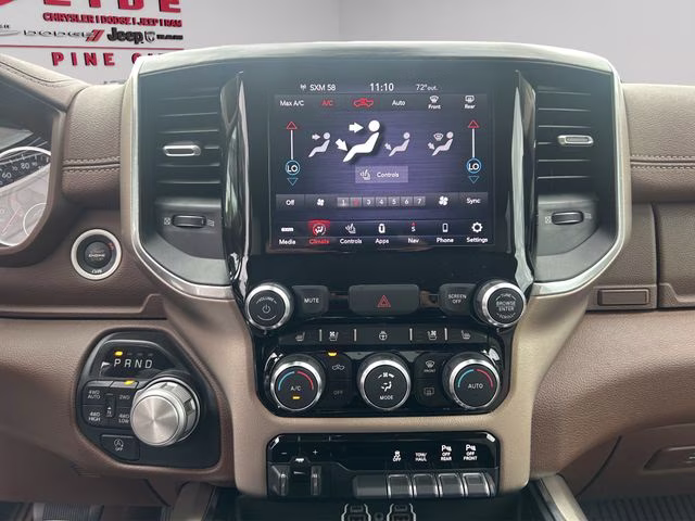2020 Patriot Blue Pearlcoat Ram 1500 Laramie 4X4 Truck