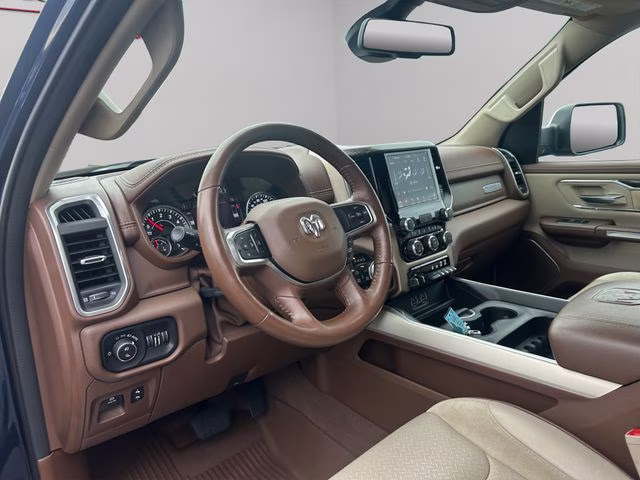 2020 Patriot Blue Pearlcoat Ram 1500 Laramie 4X4 Truck
