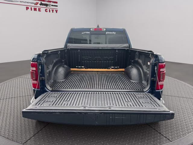 2020 Patriot Blue Pearlcoat Ram 1500 Laramie 4X4 Truck