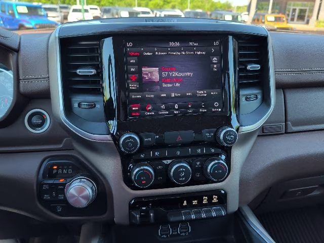 2020 Patriot Blue Pearlcoat Ram 1500 Laramie 4X4 Truck